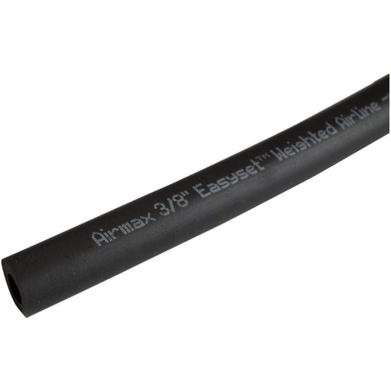 Airmax EasySet Weighted Airline Size 3/8" Black Tube