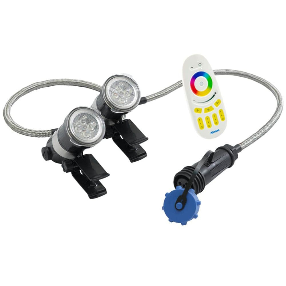 Airmax RGBW Color-Changing 2 LED Light Set