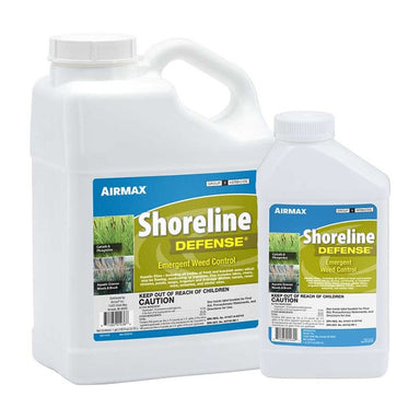 Airmax Shoreline Defense Emergent Weed Control - 32 Ounce and 1 Gallon - Front View
