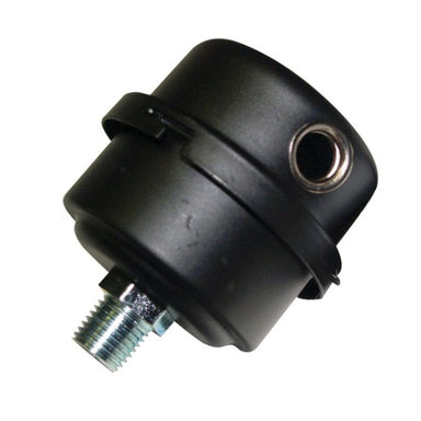 Airmax SilentAir RP Series Compressor Air Filter - Black Canister Air Filter Shown