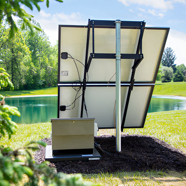 Airmax SolarSeries Aeration System Battery Backup - Pond Side