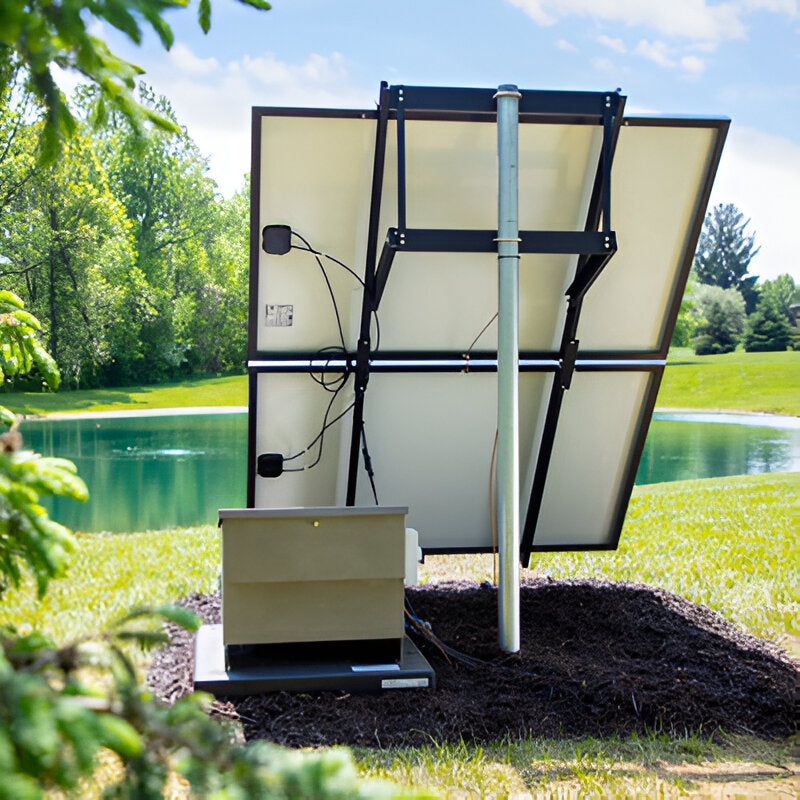 Airmax SolarSeries Aeration System Battery Backup - Pond Side