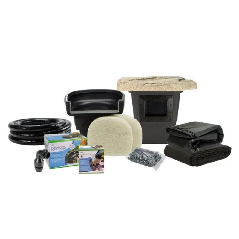 Aquascape 8'x11' Small Pond Kit - Complete set of the kit shown