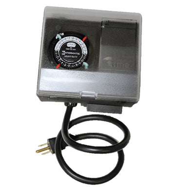 Bearon Aquatics Timer P1101 Model 115V With Power Plug Front View