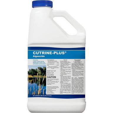 Cutrine Plus 1 Gallon Algae and Weed Control - Front View - Studio Image