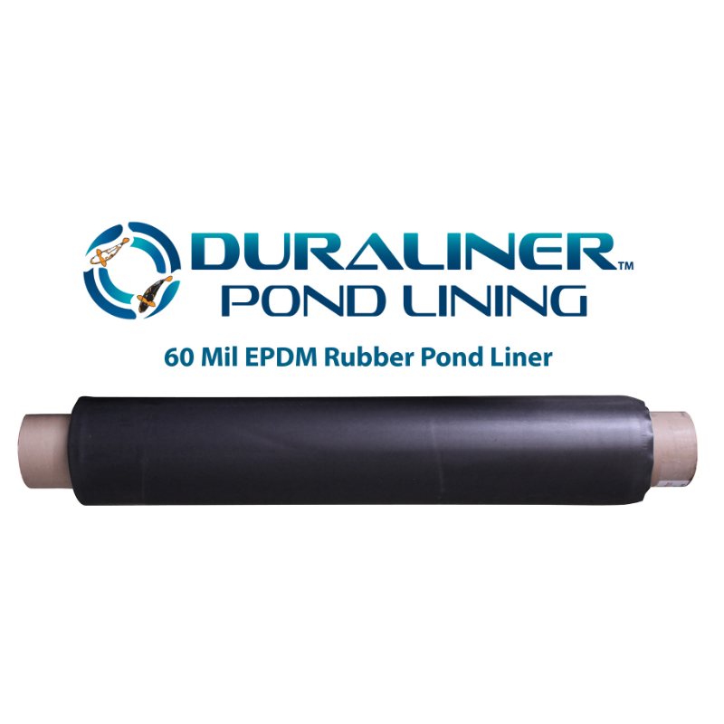 EasyPro DuraLiner 60 Mil EPDM Pond Liner | By the Roll - Front View Studio Image