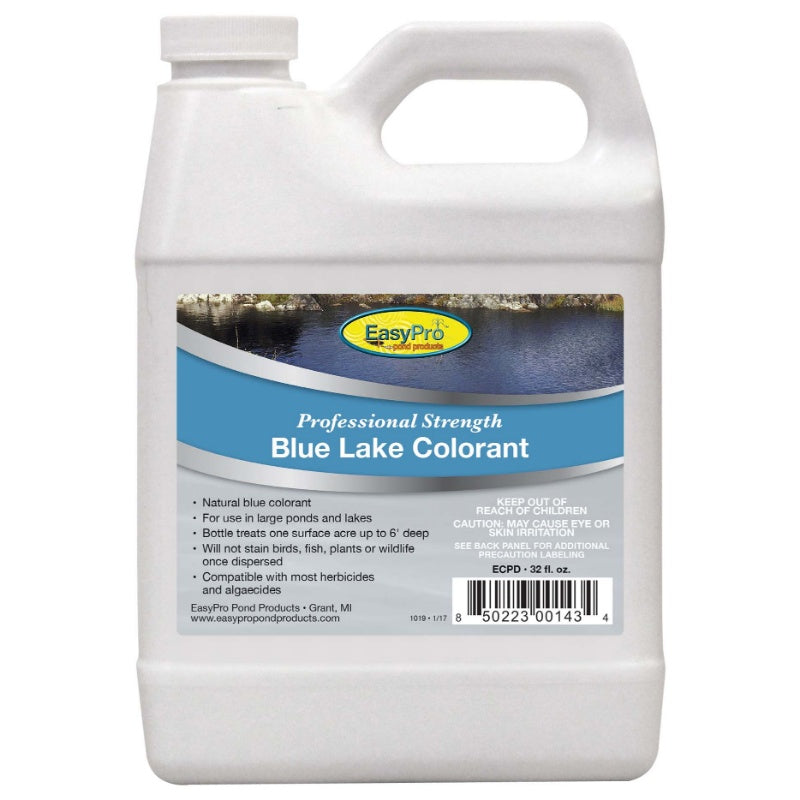 EasyPro ECPD Concentrated Blue Lake Colorant - 1 Quart - Front View - Studio Image