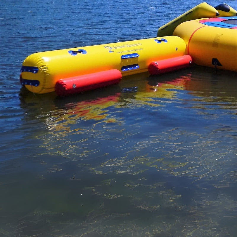 Island Hopper Runner Attachment - Close-up view of the inflatable attachment