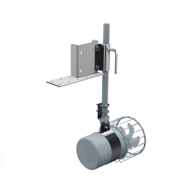 Kasco Universal Mount Side & Back View