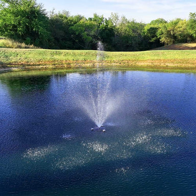 PondSelect Eco Series 1/2 HP Pond Fountain - Starburst Spray Pattern