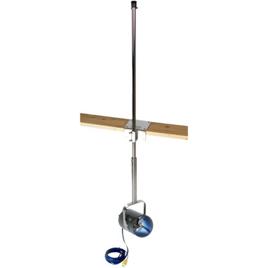 Scott Aerator Dock Mount De-Icer Mounted SIde View