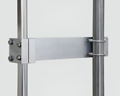 Scott Aerator Dock Post Bracket For Aquasweep & De-Icer Close-up View