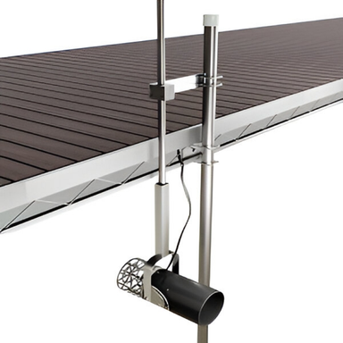 Scott Aerator Dock Post Bracket For Aquasweep & De-Icer Mounted