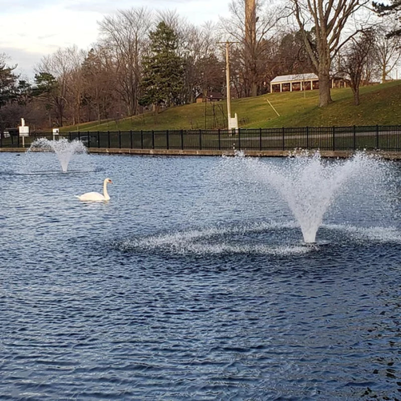 Vanguard Typhoon 3/4 HP Floating Display Aerator Double Aerator