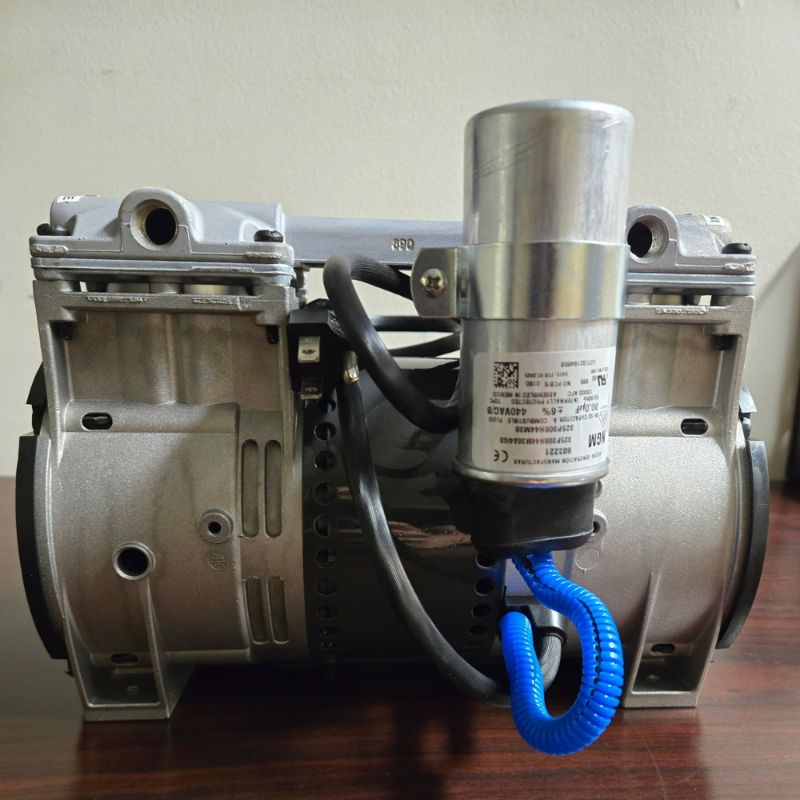 Vertex 1/3 HP Single Piston Replacement Compressor - Left Side View of the Compressor