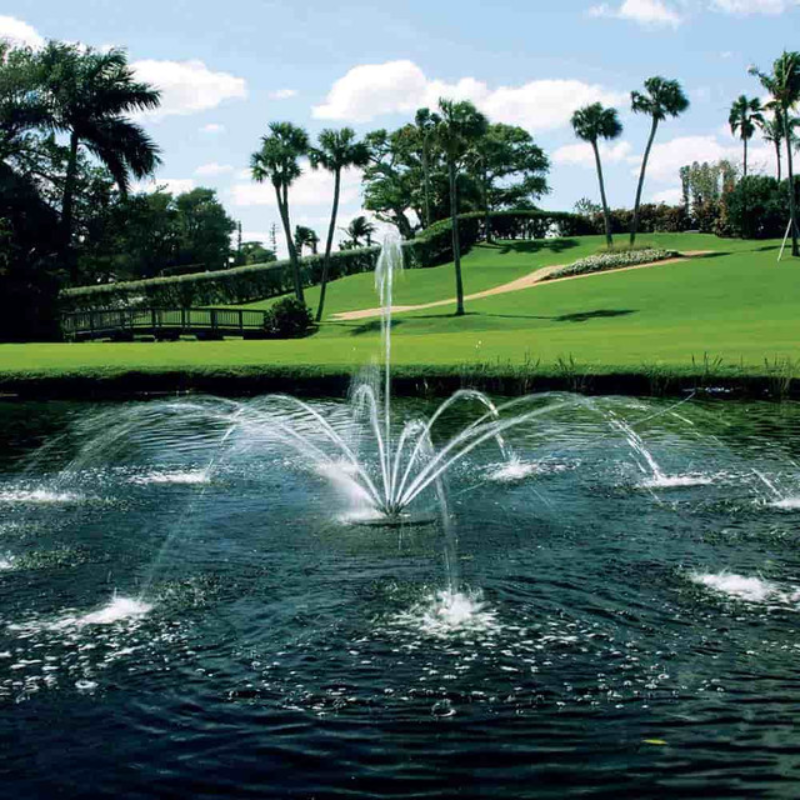 Arum Nozzle for Aqua Control Evolution Series 1/2 HP Fountain - On Water