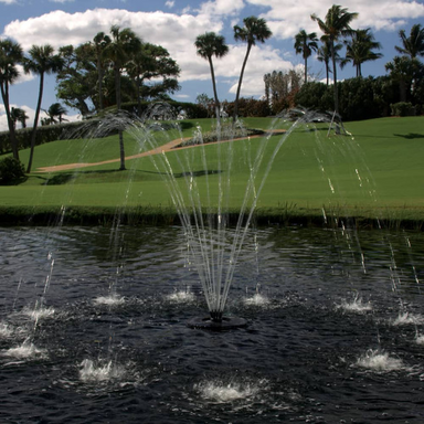 Cluster Arch Nozzle for Aqua Control Evolution Series 1/2 HP Fountain - On Water Display