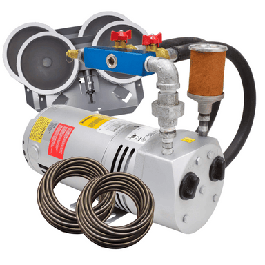 EasyPro 1/4 HP Rotary Vane Aeration System PA50W - Unit Set