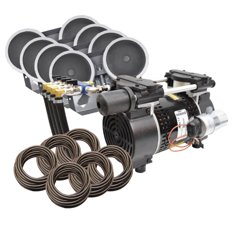 EasyPro 3/4 HP Rocking Piston Aeration System PA86 - Unit Set