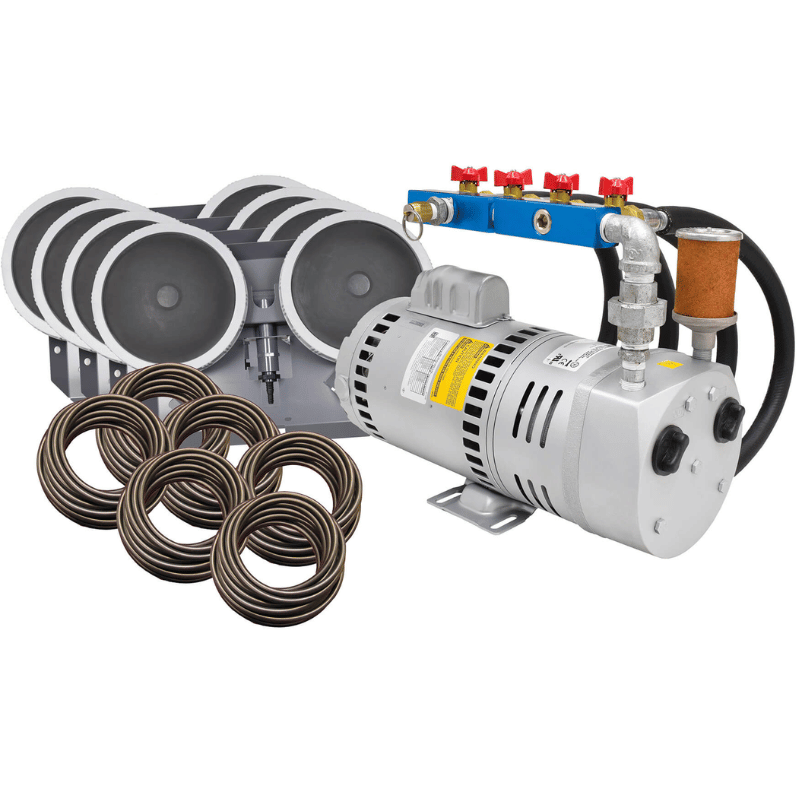 EasyPro 3/4 HP Rotary Vane Aeration System PA75W - Unit Set