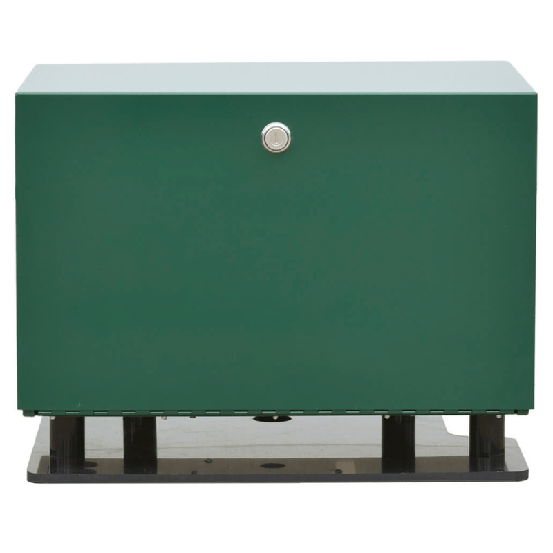 EasyPro SC18 Steel Cabinet - Green Cabinet Front View on Ground