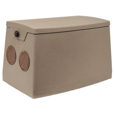 EasyPro SC25 Weatherproof Cabinet With Cooling Fan Side View