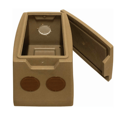 SCOTT AERATOR Weatherproof Compressor Cabinet - Top View Open