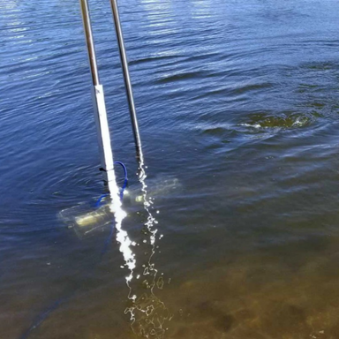 Scott Aerator Free Standing Post - Mounted Under the Water