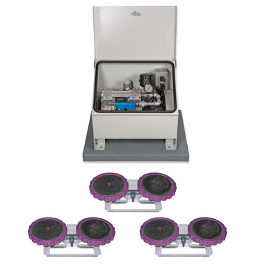 Vertex Air 3 XL2 Aeration System - Full Unit Set with Compressor Cabinet Internal View