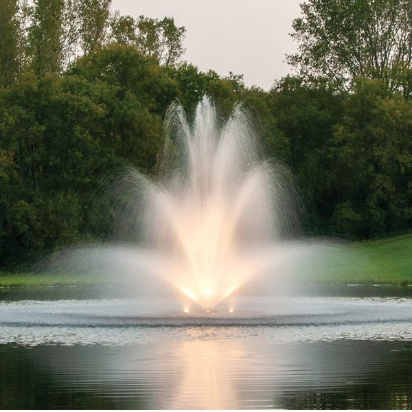 Kasco J Series Fountain with the Balsam Spray Nozzle - Kasco J Series vs. VFX Series Fountains