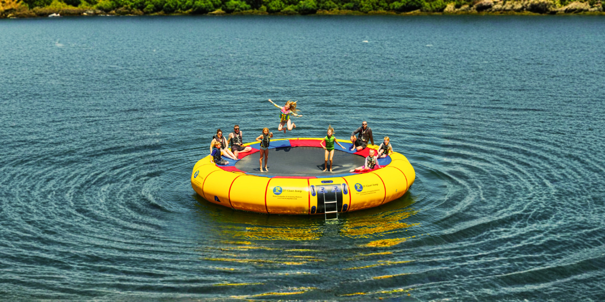 Frequently Asked Questions of What is the difference between a water trampoline and a water bouncer?