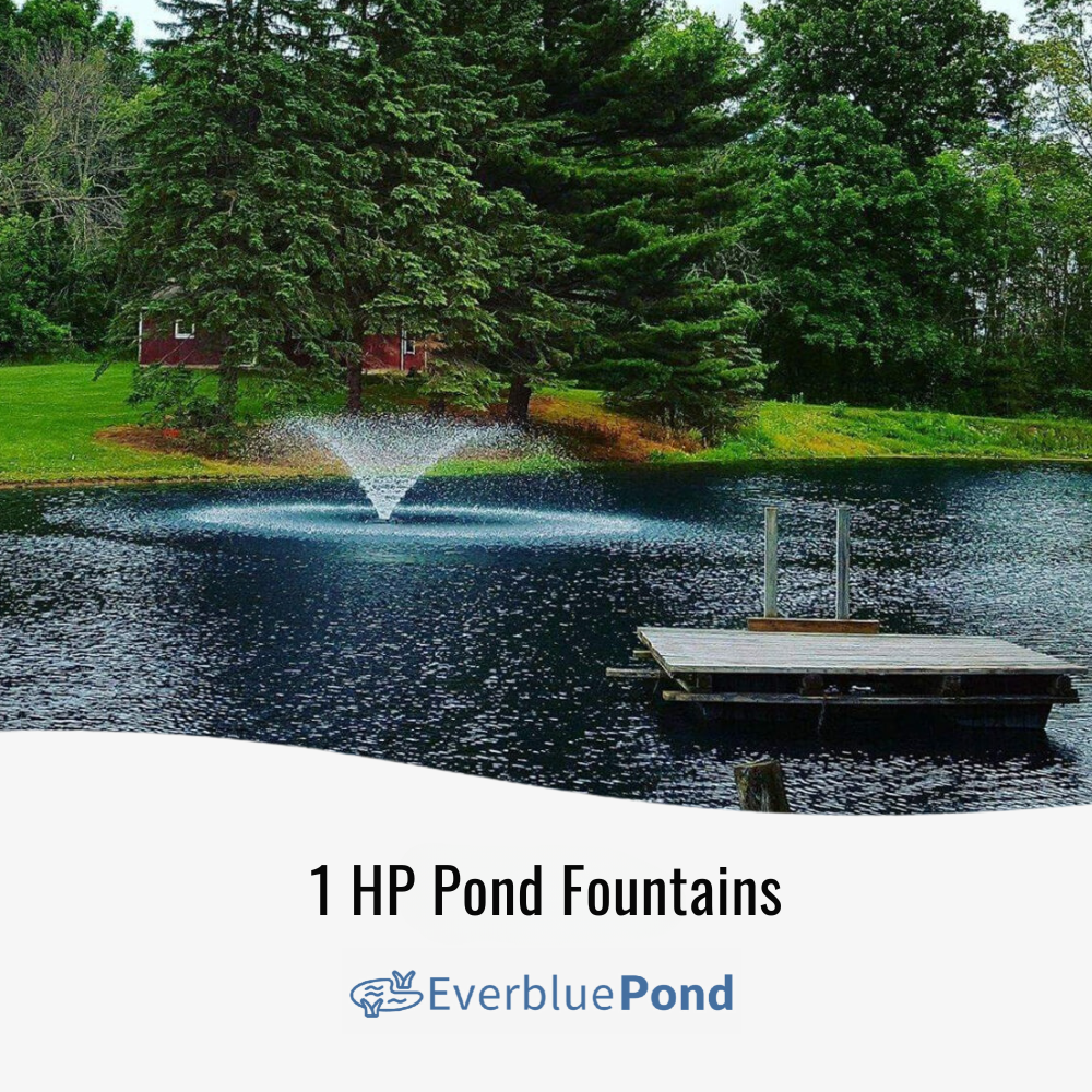 1 HP Pond Fountains