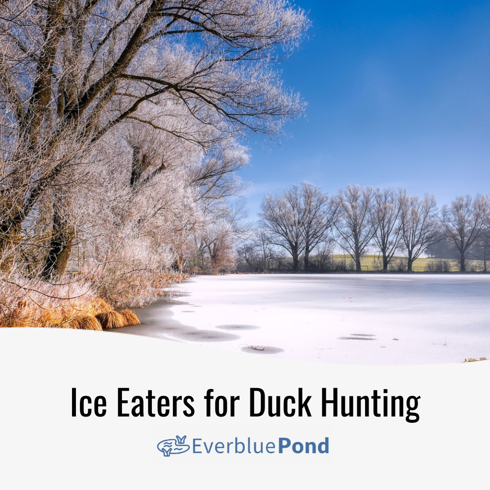 Ice Eaters for Duck Hunting