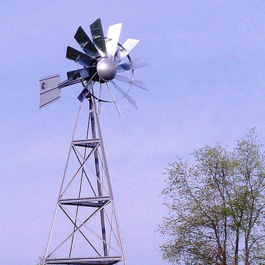 20 Foot Windmill Powered Aerator - 20' 3-Leg Premier Basic Side view shown