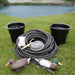 20 Foot Windmill Powered Aerator - 20' 4-Leg Deluxe - All included accessories shown