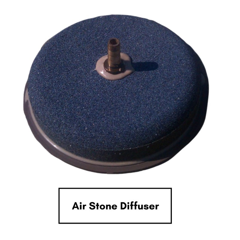 20 Foot Windmill Powered Aerator - Airstones with Backflow Valve Shown