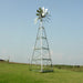 20 foot Windmill Aeration System - 20' 3-Leg Deluxe Front view shown