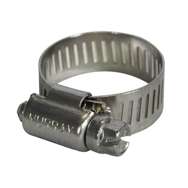 Airmax 1 Inch Stainless Hose Clamp Close up view