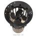 Airmax Ice Eater De-Icer P1000 1 HP model with four-blade propeller inside the protective housing
