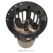 Airmax Ice Eater De-Icer P500 1/2 HP model showing the internal propeller and protective housing