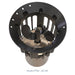 Airmax Ice Eater De-Icer P750 3/4 HP model showing the propeller and protective housing from above