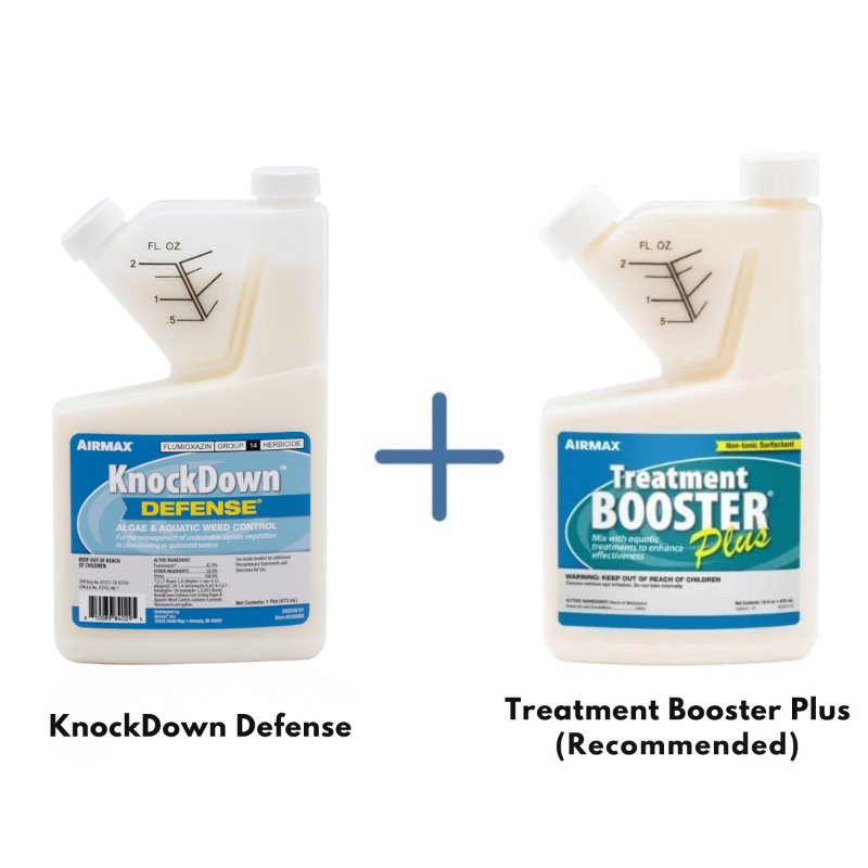 Airmax KnockDown Defense and the Optional Treatment Booster Plus Shown