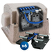 Airmax PondSeries Aeration System - PS60 1HP Unit With 6 Diffusers