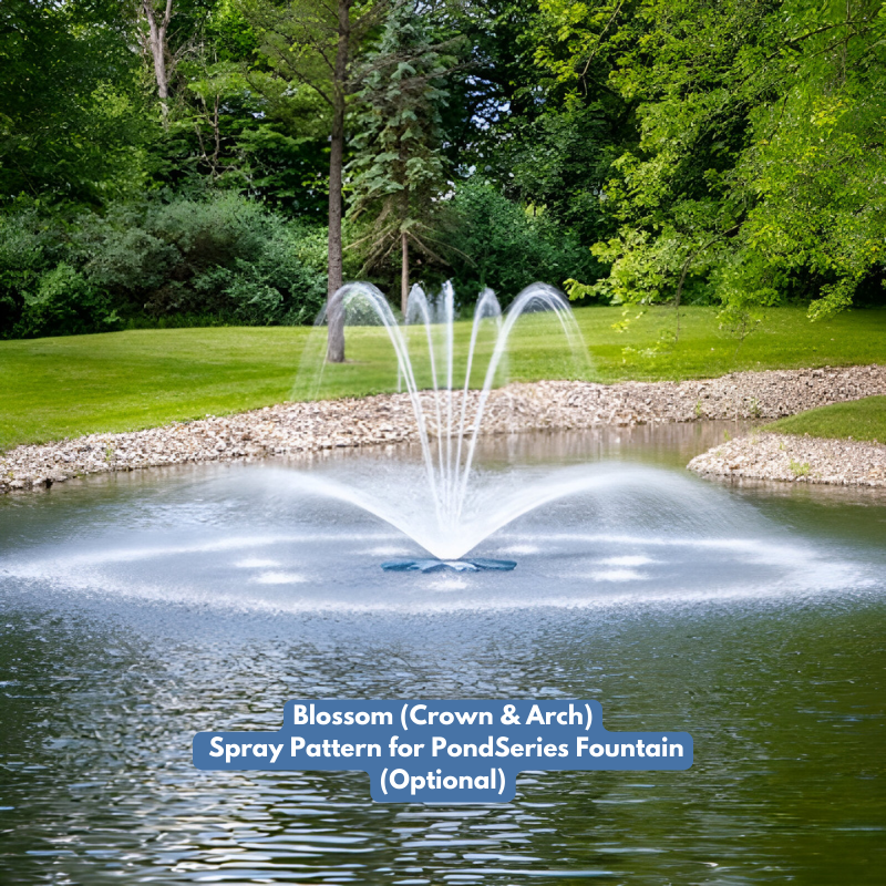 Airmax PondSeries Fountain Blossom (Crown & Arch) Spray Fountain On Water Display (Optional)