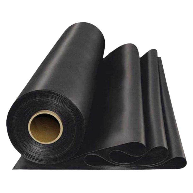 Anjon Lifeguard 45 Mil EPDM Pond Liner shown as a rolled black pond liner on a white background