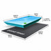 Anjon Lifeguard 45 Mil EPDM Pond Liner sizing diagram showing pond length, width and depth used to calculate the required liner dimensions