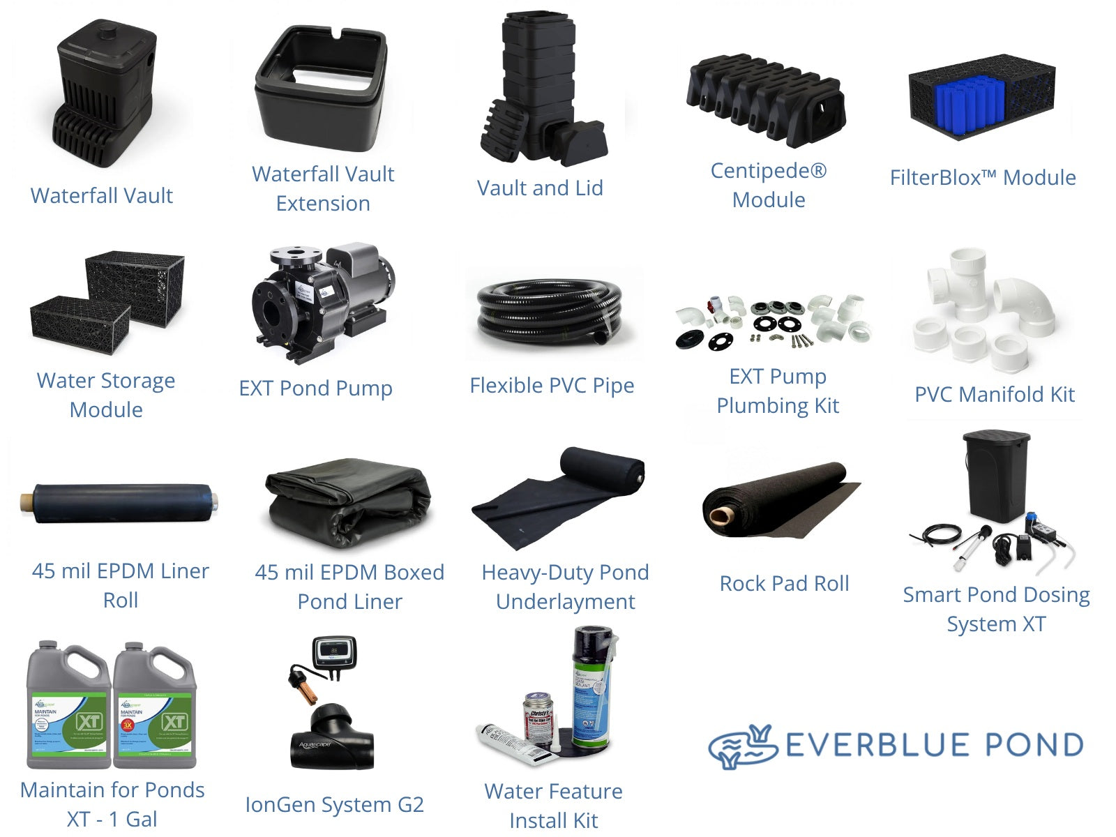 Aquascape Recreational Pond Kit  - All components included shown