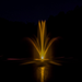 Bearon Aquatics Artemis Nozzle Spray Pattern with Led Light at Night