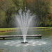 Bearon Aquatics Eros Nozzle - On Water Spray Display with Trees at the Background
