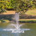 Bearon Aquatics Olympus Fountain - Aurora spray pattern details on display